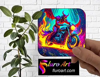 Coaster - Devil On Motor Bike 4