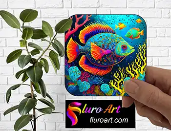 Coaster - Tropical Fish Coral 1