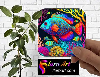 Coaster - Tropical Fish Coral 4