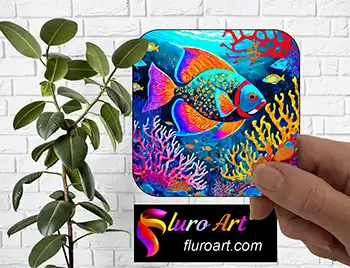 Coaster - Tropical Fish Coral 7