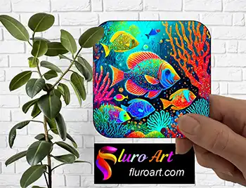 Coaster - Tropical Fish Coral 8