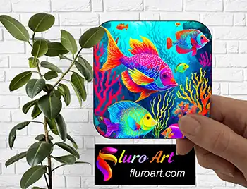 Coaster - Tropical Fish Coral 17