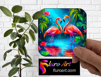 Coaster - Flamingos 1