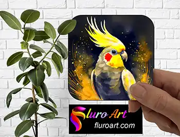 Coaster - Cockatiel 2