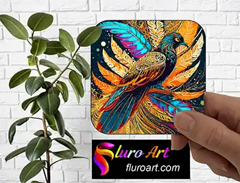 Coaster - Abstract Bird 3