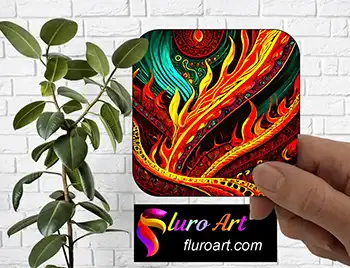 Coaster - Fire Flames 36