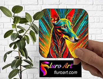 Coaster - Greyhound Dog 2