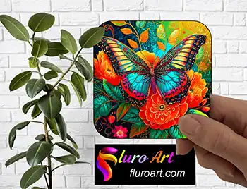 Coaster - Butterfly 8