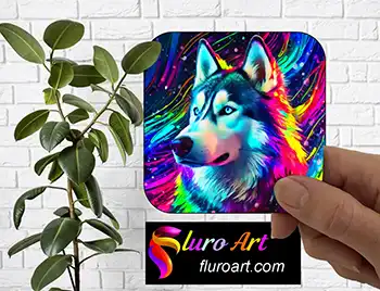 Coaster - Siberian Huskey Dog 7