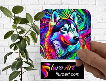 Coaster - Siberian Huskey Dog 8