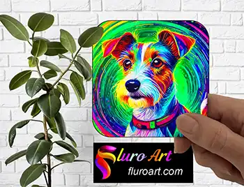 Coaster - Jack Russell Dog 17