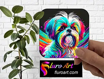 Coaster - Maltese Shihtzu Dog 28