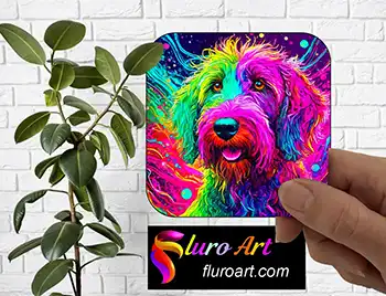 Coaster - Labradoodle Dog 29