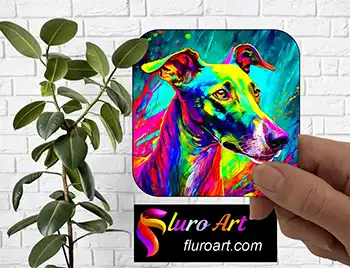 Coaster - Greyhound Dog 31