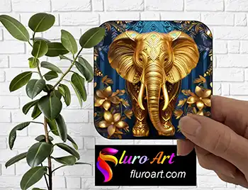 Coaster - Elephant Golden 2