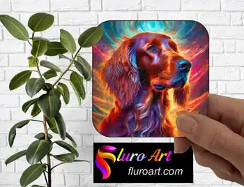 Coaster - Red Setter Dog 2