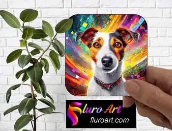 Coaster - Jack Russell Dog 1