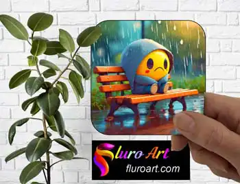 Coaster - Sad Emoji 2