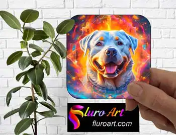 Coaster - Rottweiler Dog 1