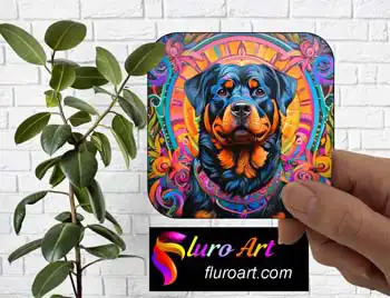 Coaster - Rottweiler Dog 7