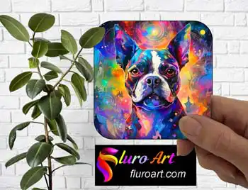 Coaster - Boston Terrier Dog 2