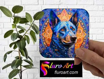 Coaster - Blue Heeler Dog 2