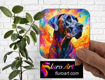 Coaster - Black Great Dane Dog 2