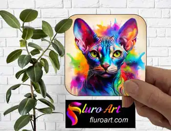 Coaster - Sphynx Cat 1