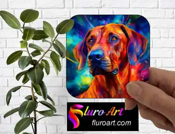 Coaster - Rhodesian Ridgeback Dog 1