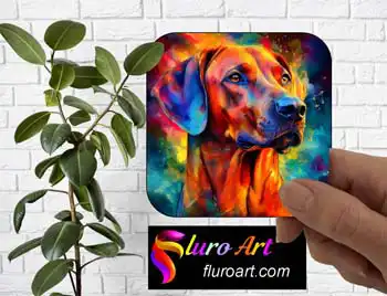 Coaster - Rhodesian Ridgeback Dog 7