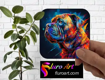 Coaster - Bullmastiff Dog 8