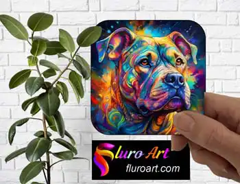 Coaster - Bullmastiff Dog 9