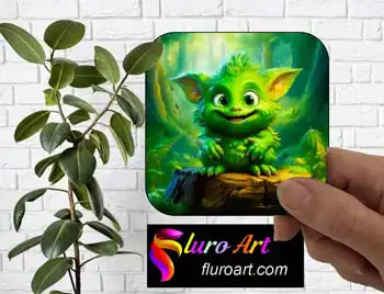 Coaster - Green Gremlin 1