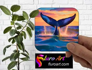 Coaster - Whale Tail 1