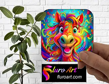 Coaster - Funny Horse