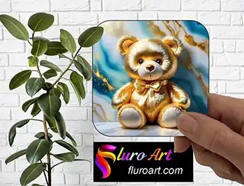 Coaster - Teddy Bear Metallic Gold 2