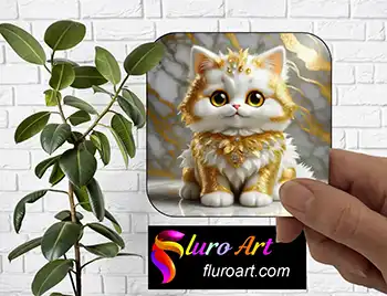 Coaster - Kitten Cat Gold 6