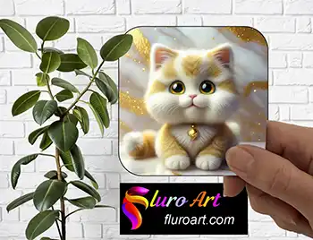 Coaster - Kitten Cat Gold 7