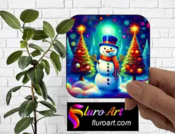 Coaster - Christmas Snowman 5